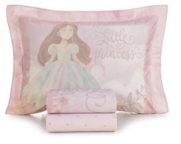 Jogo de Cama Solteiro Infantil Princesinha 200 Fios Karsten Jogo de Cama Solteiro Infantil Princesinha 200 Fios Karsten