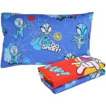 Jogo de Cama Solteiro Infantil Spidey 2 Peças 140x220cm