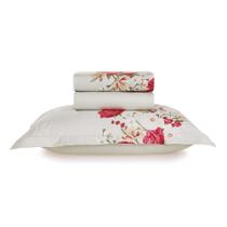 Jogo De Cama Solteiro Karsten 180 Fios Percal Iris