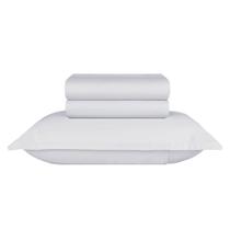 Jogo de Cama Solteiro King 1,20m 300 fios Basic - Naturalle Jogo de Cama Solteiro King 1,20m 300 fios Basic - Naturalle