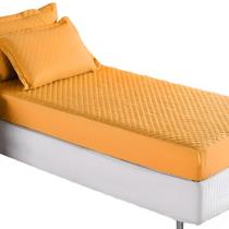 Jogo De Cama Solteiro Kit Capa Matelado Acolchoado Elástico
