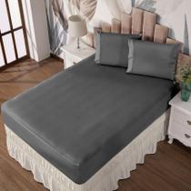 Jogo De Cama Solteiro Lençol E Fronha Prático Malha Lisa 2Pç Jogo De Cama Solteiro Lençol E Fronha Prático Malha Lisa 2Pç