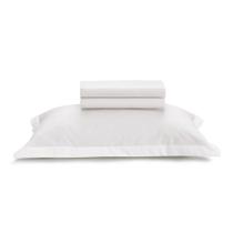 Jogo de Cama Solteiro Liss Branco - 180 Fios - Karsten