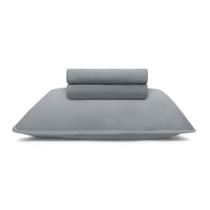 Jogo de Cama Solteiro Malha 100% Bambu Natural Buettner 3Pçs