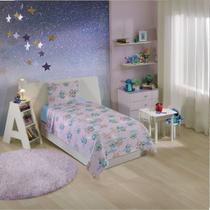 Jogo de Cama Solteiro Microfibra Infantil 2 Peças Lilás com Estampa do Personagem Stitch Lepper Jogo de Cama Solteiro Microfibra Infantil 2 Peças Lilás com Estampa do Personagem Stitch Lepper