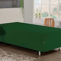 Jogo de Cama Solteiro Nobre 2 Peças Luva de Box 55cm de Altura Malha 100% Algodão - Verde-Bandeira Jogo de Cama Solteiro Nobre 2 Peças Luva de Box 55cm de Altura Malha 100% Algodão - Verde-Bandeira