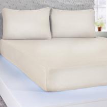 Jogo de Cama Solteiro Serena 3 pçs Malha 100% Algodão 88x188x23cm