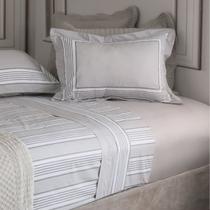 Jogo de Cama Solteiro180 Fios Algodão Com Vira Linha Diamante Jogo de Cama Solteiro180 Fios Algodão Com Vira Linha Diamante