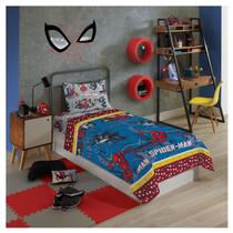 Jogo De Cama Spider Man Homem Aranha Com 3 Peças Lepper Jogo De Cama Spider Man Homem Aranha Com 3 Peças Lepper