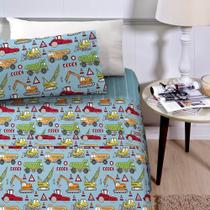 Jogo de cama studio mix solt 3 pcs - MAYRA ENXOVAIS