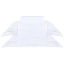 Jogo de Cama Sublime 300 Fios Pérola Queen - 4 Peças - Buddemeyer