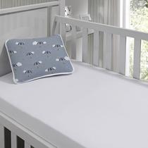 Jogo de Cama Tecebem Malha Mini Cama(Montessoriana) Zoe 2 Peças Branco Jogo de Cama Tecebem Malha Mini Cama(Montessoriana) Zoe 2 Peças Branco