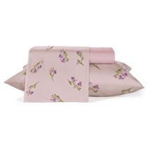 Jogo de cama TEKA Crystal Casal c/ 4pç 120 Fios 100% Algodão