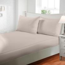 Jogo De Cama Toque De Seda 300 Fios 3 Peças - Queen Riscado