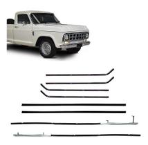 Jogo de Canaletas e Pestanas para GM Chevrolet D10 C10 C14 C15 Veraneio 1964 a 1984 Jogo de Canaletas e Pestanas para GM Chevrolet D10 C10 C14 C15 Veraneio 1964 a 1984