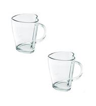 Jogo de caneca coração 2 peças 240 ml class home