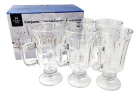 Jogo De Canecas Capuccino Chocolate Quente 250ml