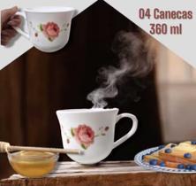 Jogo de Canecas Com 4 Peças de 60Ml