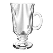 Jogo de Canecas para Cappuccino Graffiato em Vidro com 6 Peças 220ml - Hauskaft Jogo de Canecas para Cappuccino Graffiato em Vidro com 6 Peças 220ml - Hauskaft