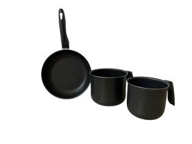 jogo de caneco e frigideira antiaderente