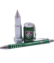 Jogo De Caneta Metal + Caneta Chaveiro - Fluminense