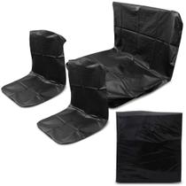 Jogo De Capa Banco Mecânico Pet Oficina Mecânica 3 Peças Dianteiro E Traseiro