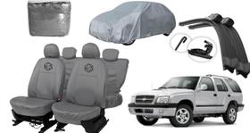 Jogo de Capa Blazer Couro Resistente + Kit Brinde