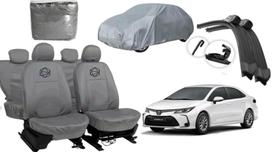 Jogo de capa Corolla couro + capa cobrir grátis Jogo de capa Corolla couro + capa cobrir grátis