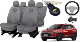 Jogo de capa couro Tracker 2013-2021 resistente e elegante