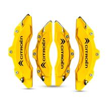 Jogo De Capa De Pinça Amarela Para Citroen 4 Peças Universal