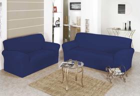 jogo de capa de sofa 2 e 3 lugares coladinha s/ elasticos malha gel AVELÃ