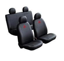 Jogo de Capas Banco Automotivo para Carro em Couro Impermeável Universal MITSUBISHII