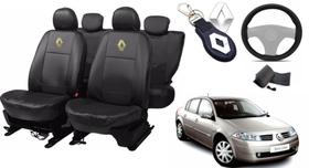 Jogo de Capas de Couro Impermeável Renault Megane 2007 a 2008