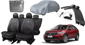 Jogo de Capas Nivus 20-23: Proteção Sofisticada com Limpador Incluso Jogo de Capas Nivus 20-23: Proteção Sofisticada com Limpador Incluso