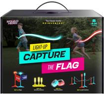 Jogo de Captura da Bandeira Squad Hero com Brilho no Escuro