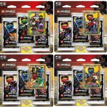 Jogo De Cards Colecionáveis Blister Ninjago Lego 4 Unidades