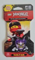 Jogo de cards colecionaveis ninjago c/5