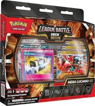 Jogo De Carta Pokémon TCG Box Mega Lucario Ex Copag Jogo De Carta Pokémon TCG Box Mega Lucario Ex Copag