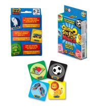 Jogo De Cartas 2 Em 1 Brincadeira Quem Sou Eu E Mímica Jogo De Cartas 2 Em 1 Brincadeira Quem Sou Eu E Mímica
