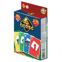 Jogo De Cartas 4 Cores C/110 Cartas Jogo De Cartas 4 Cores C/110 Cartas