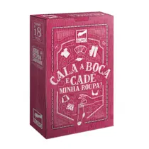 Jogo de Cartas Adulto Cala a Boca e Tira Minha Roupa - Buró