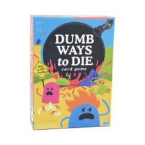 Jogo De Cartas Adulto Dumb Ways to Die, Baseado Em Vídeo Viral, Divertido Para Famílias