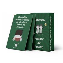 Jogo De Cartas Adulto Verdade ou Desafio - Amigos e Resenha