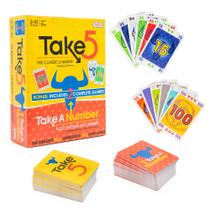 Jogo de cartas AMIGO Games Take 5 & Take a Number for Kids 8+ Jogo de cartas AMIGO Games Take 5 & Take a Number for Kids 8+