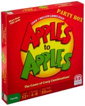 Jogo de Cartas Apples to Apples Party Box Mattel - N-BGG15 Jogo de Cartas Apples to Apples Party Box Mattel - N-BGG15