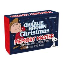Jogo de cartas AQUARIUS Peanuts Charlie Brown Christmas Memory