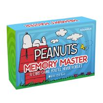 Jogo de cartas AQUARIUS Peanuts Memory Master 108 Cards