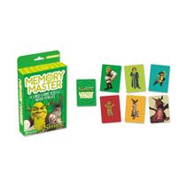 Jogo de cartas AQUARIUS Shrek Memory Master para crianças e adultos Jogo de cartas AQUARIUS Shrek Memory Master para crianças e adultos