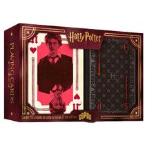 Jogo De Cartas Baralho Harry Potter Estojo Duplo Copag Jogo De Cartas Baralho Harry Potter Estojo Duplo Copag