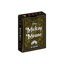 Jogo de cartas - Baralho Mickey Preto E Dourado